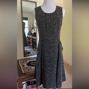 Elie Tahari for Nordstrom size 6 multimedia dress silk and tweed.